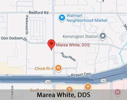 Map image for Wisdom Teeth Extraction in Bedford, TX